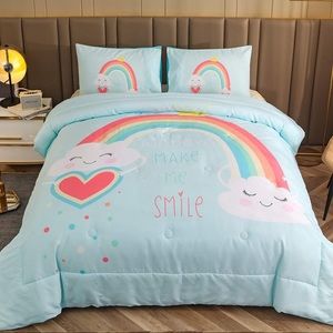 NEW Children's Rainbow comforter